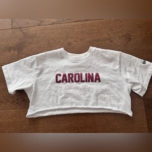 University of South Carolina Cropped Track Top